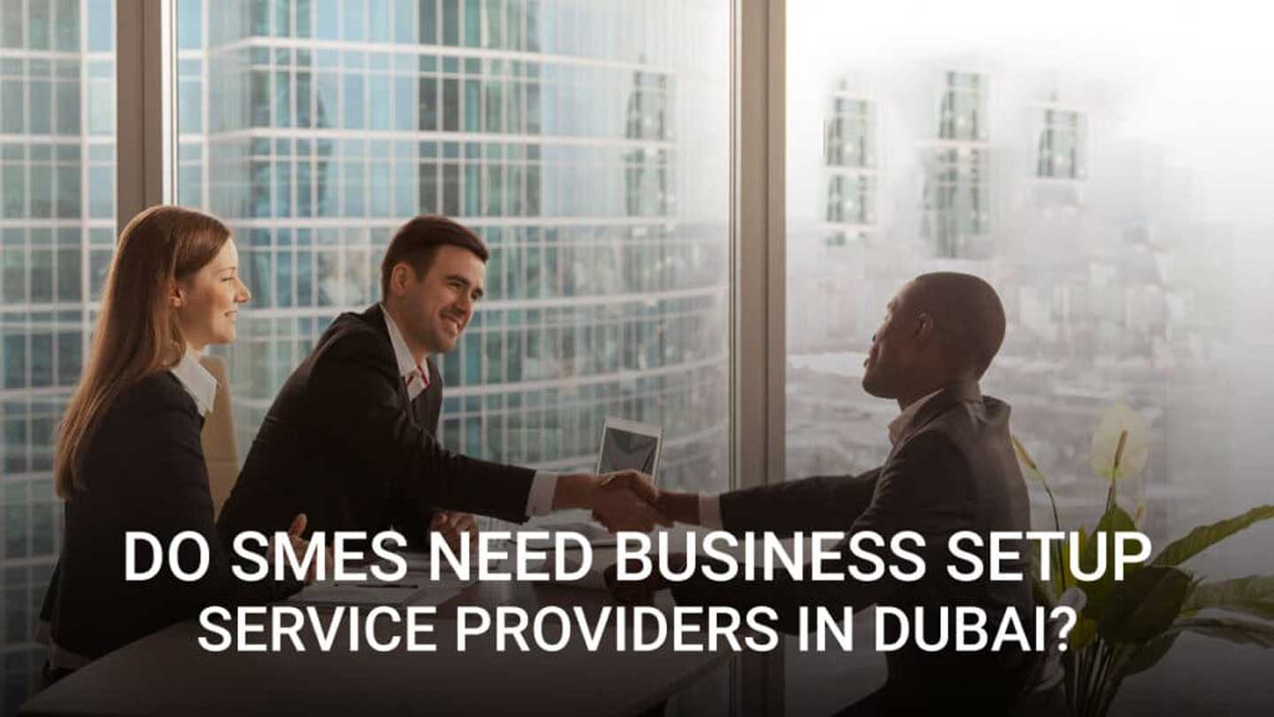 Do SMEs need business setup service providers in Dubai