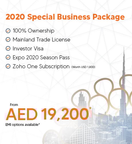AED19,900 Business License Package | Dubai Company Formation Offer 
