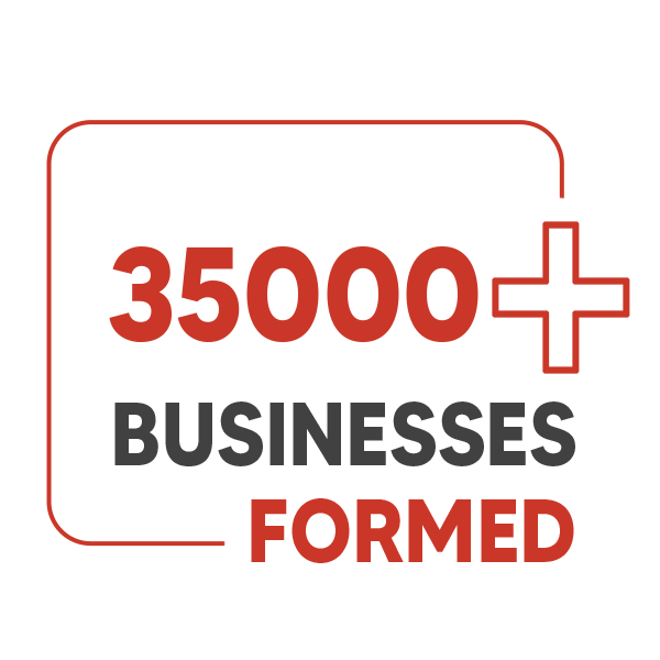 35000 Businesses Formed