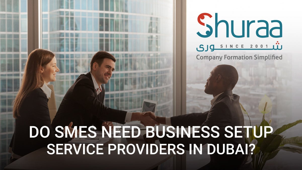 Do SMEs need business setup service providers in Dubai?