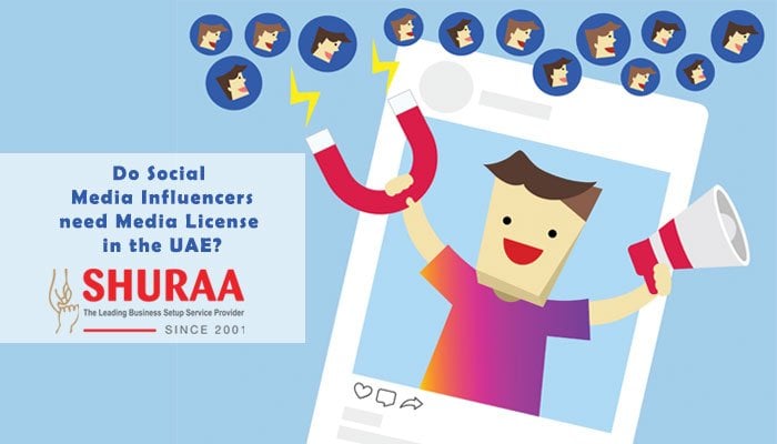 Does a social media influencer need a media license in the UAE?