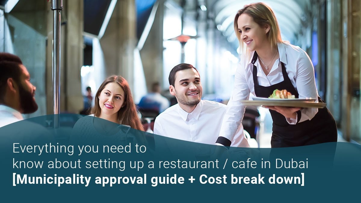 what is the cost of opening a cafeteria in dubai