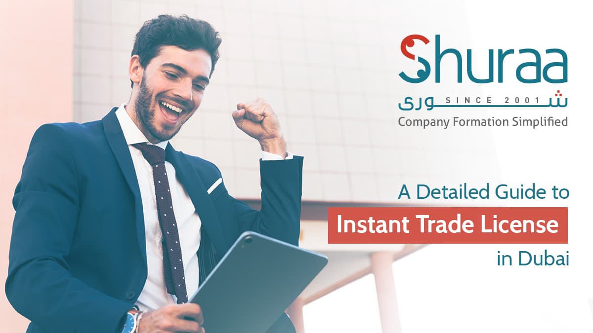 Get an instant trade license in Dubai