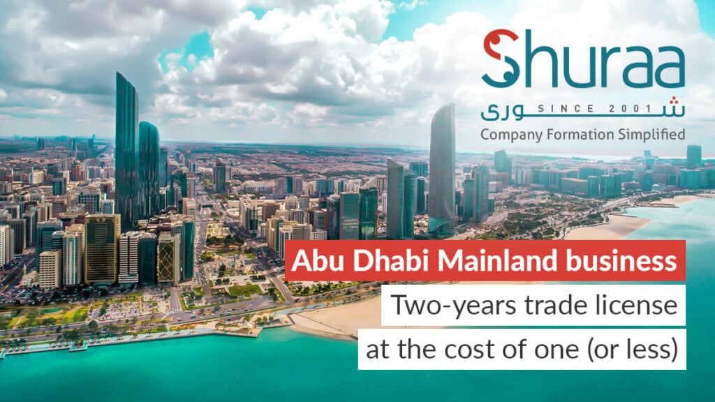 Trade license cost in Abu Dhabi