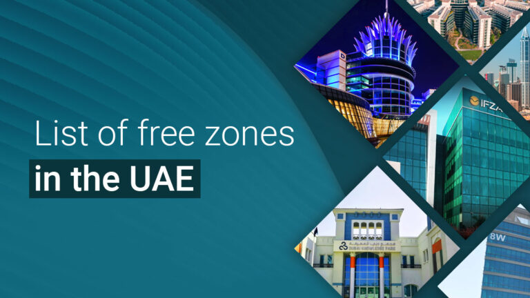 list of free zones in UAE