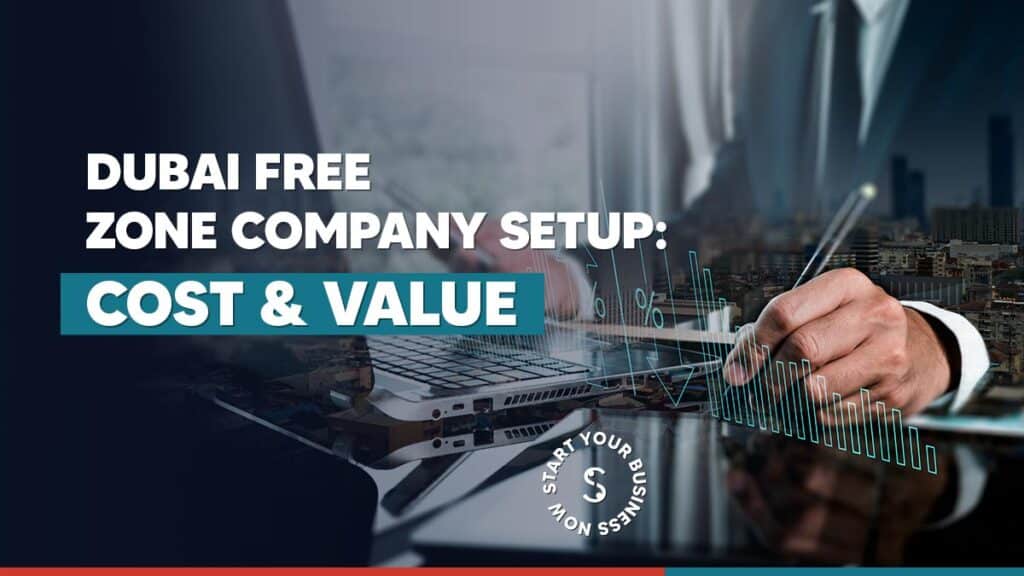 Dubai free zone company setup cost