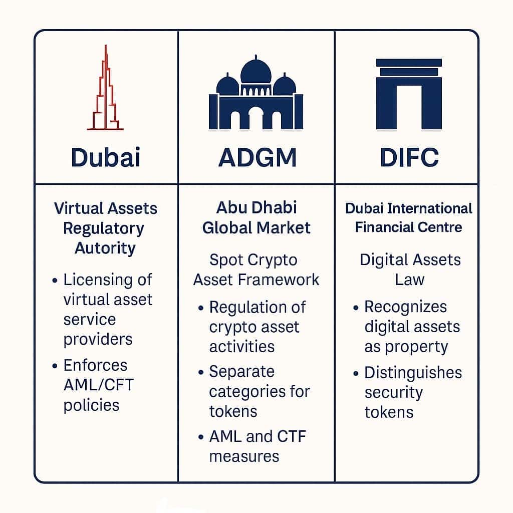 crypto regulations by emirate