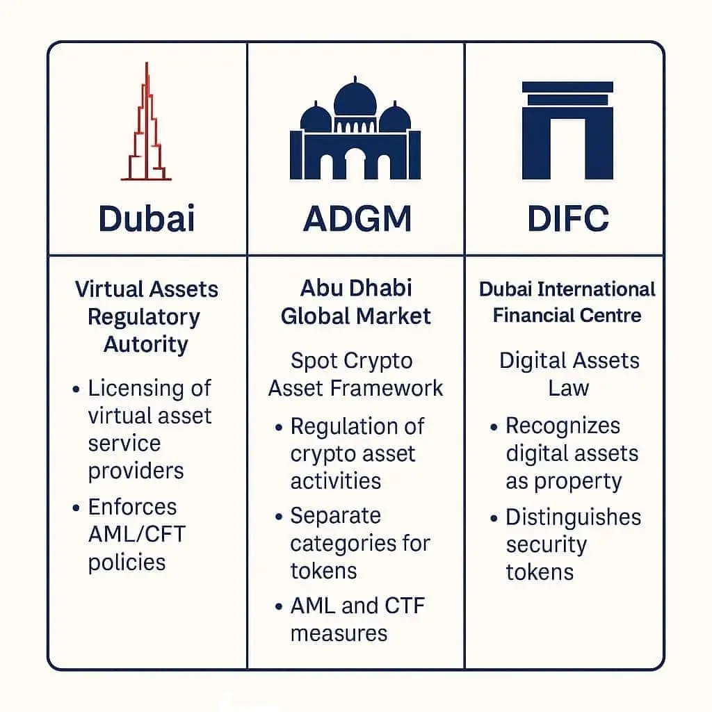 crypto regulations by emirate