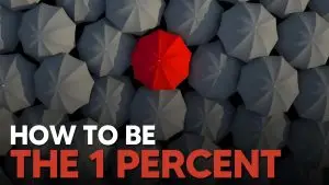 how to be one percent