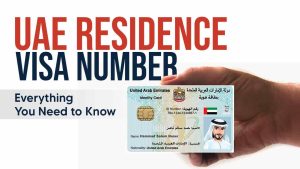 UAE residence visa number
